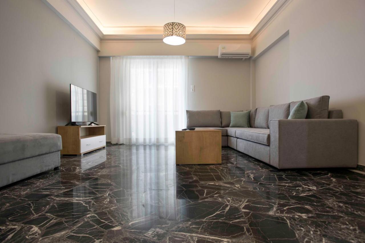 Central Spacious Apt Close To Port-Sites W/View 2 Iraklio Exterior foto