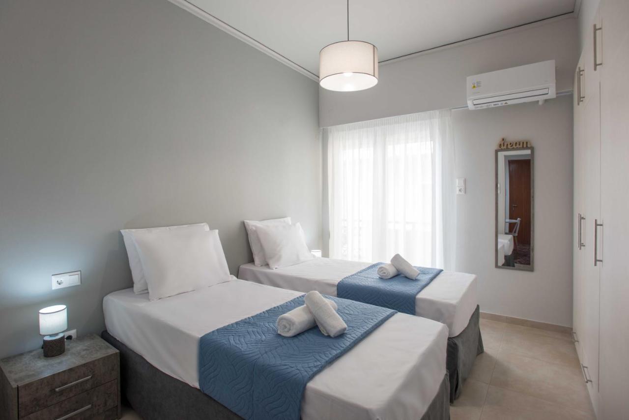 Central Spacious Apt Close To Port-Sites W/View 2 Iraklio Exterior foto